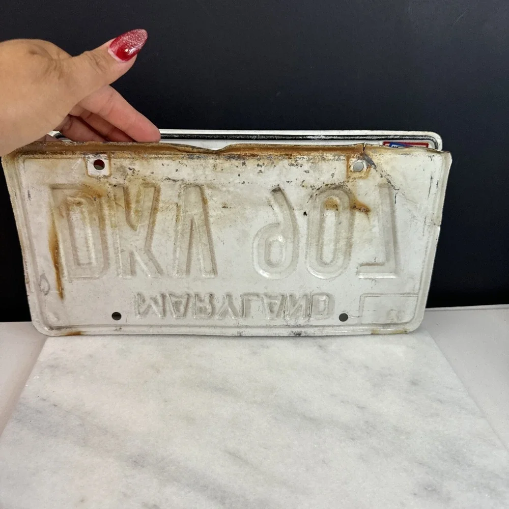 Maryland DKV 907 1986 Vintage License plate